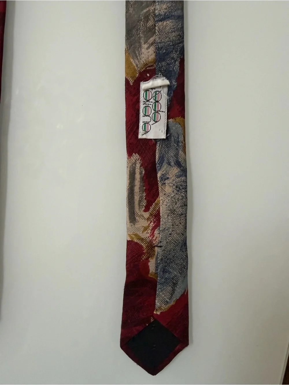 Vintage Moda Italiana Men’s 100% Silk Tie